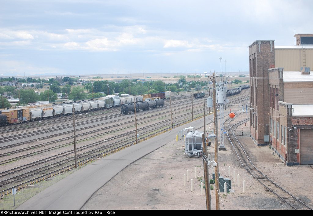 UP Yard Cheyenne Looking West